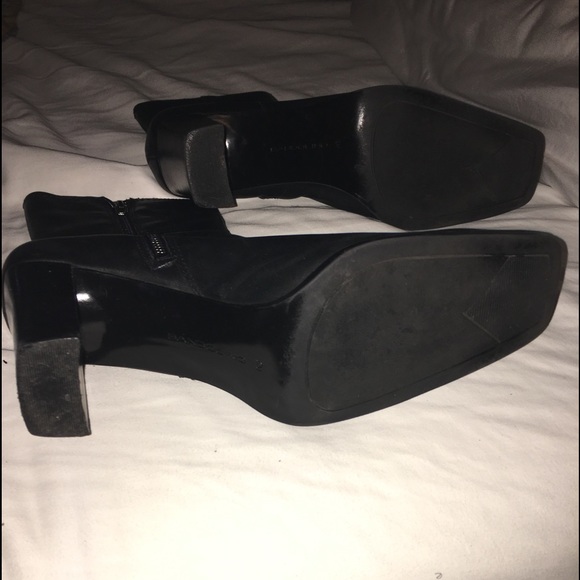 Black leather Booties - Picture 2 of 2